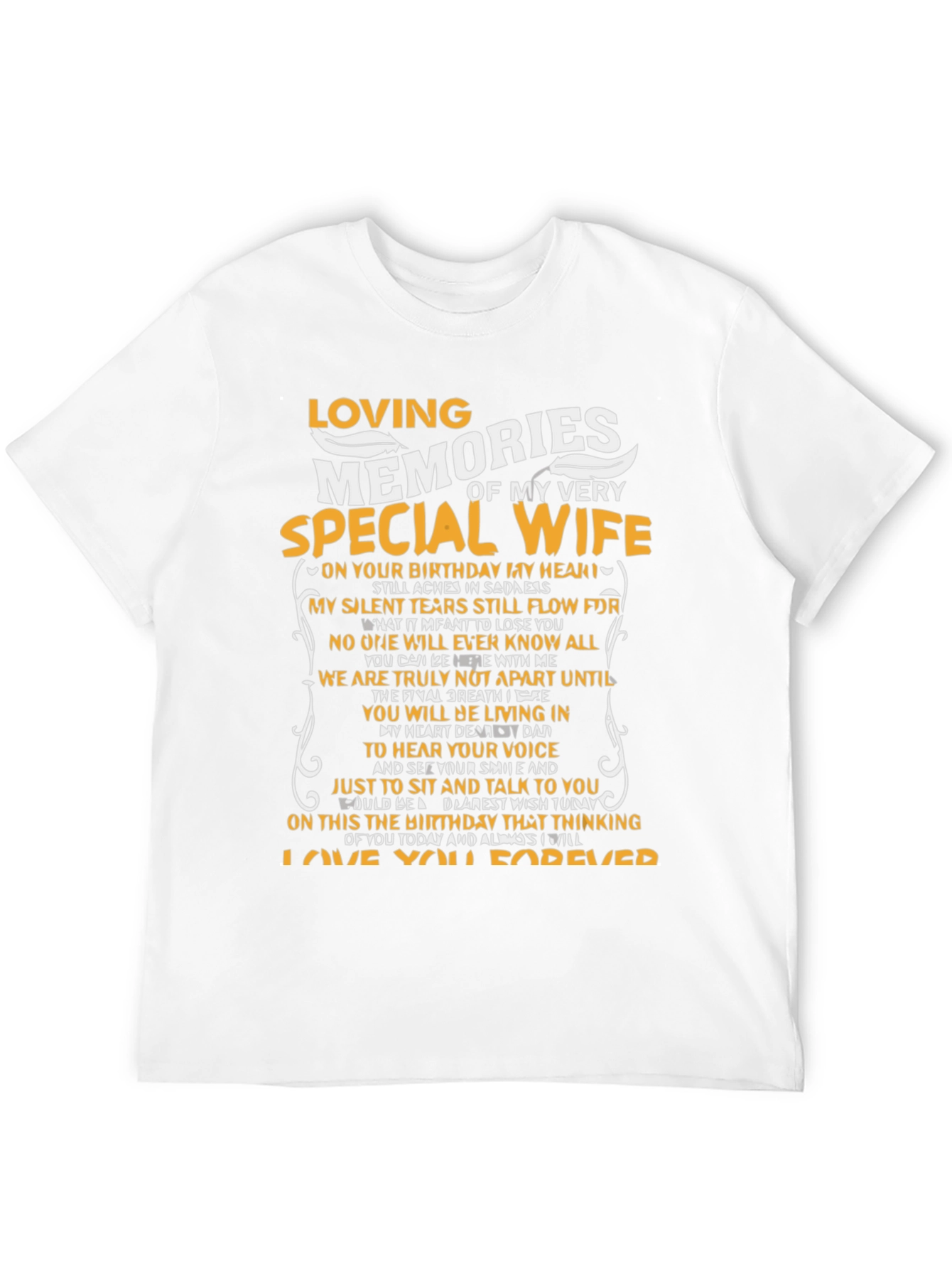 Loving Memories Special Wife T-Shirt