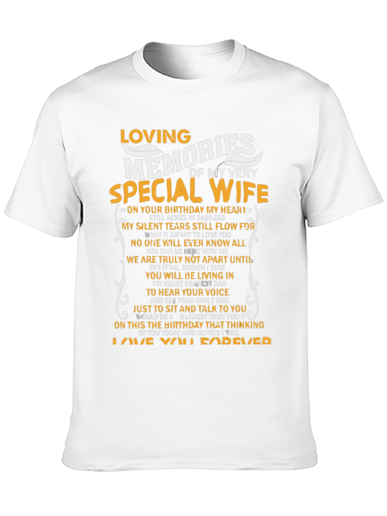 Loving Memories Special Wife T-Shirt