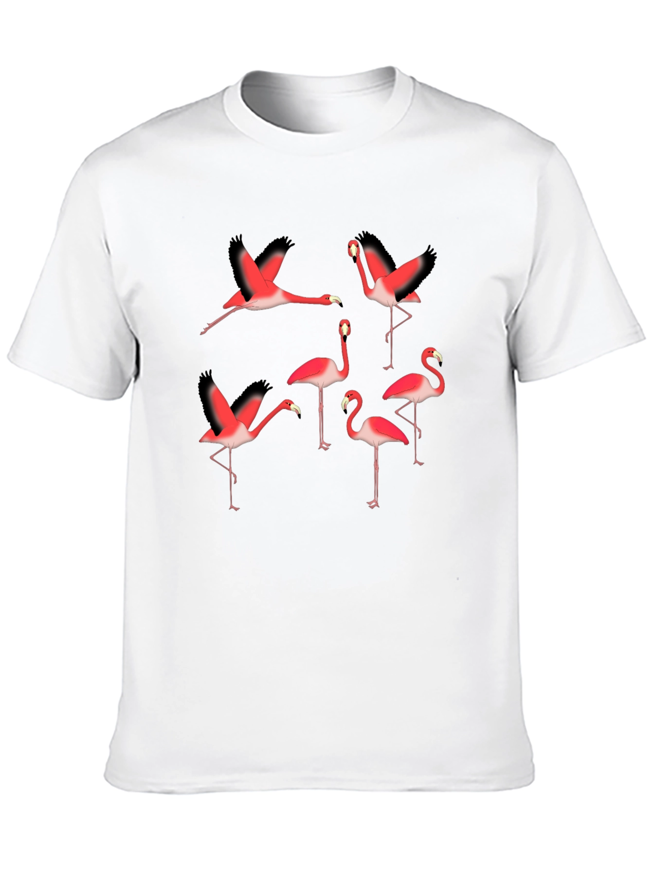 Flamingo Graphic Tee - Stylish Casual Wear