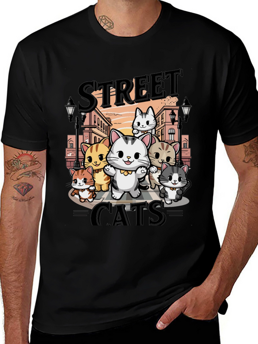 Street Cats Graphic T-Shirt