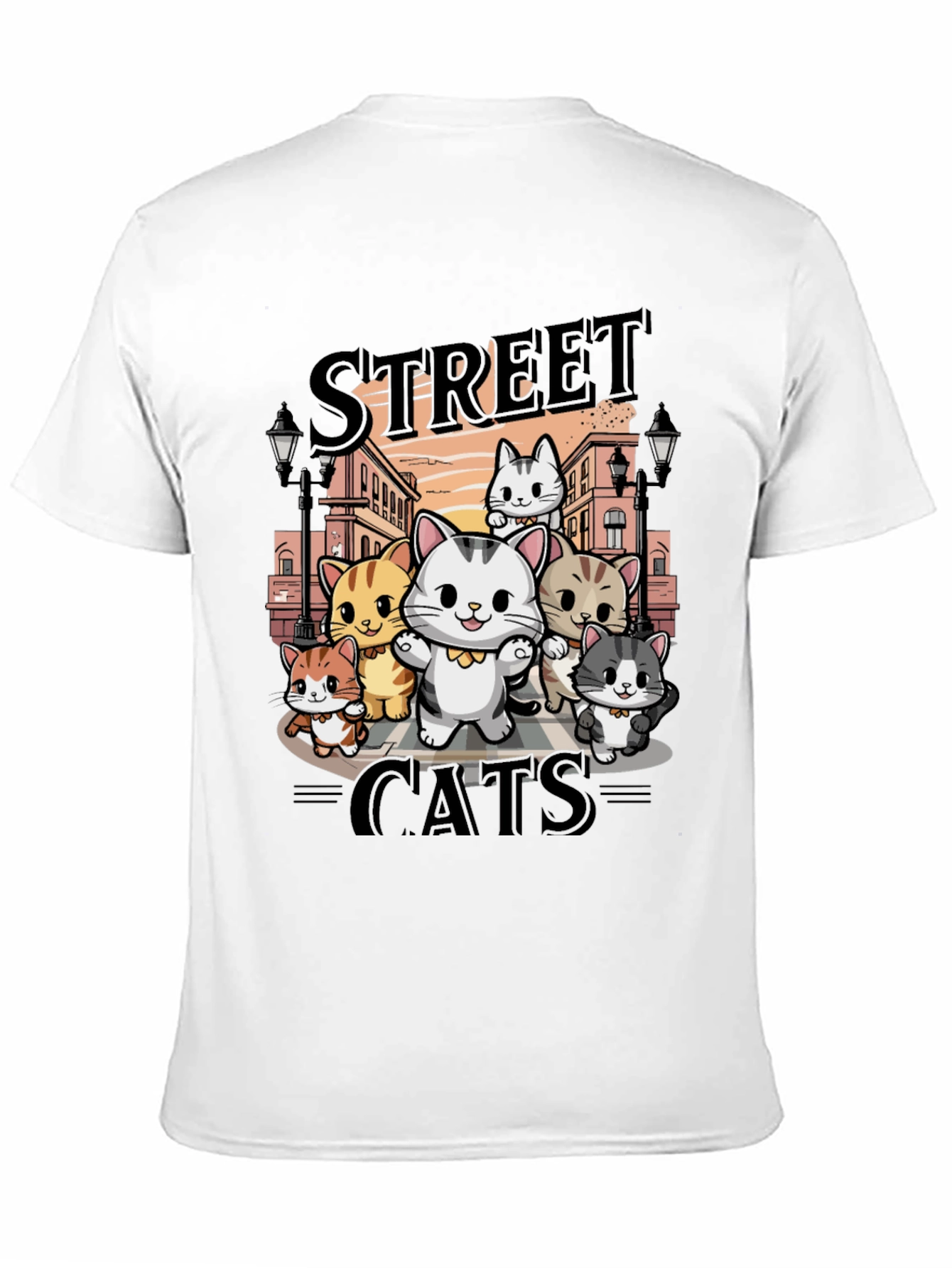 Street Cats Graphic T-Shirt