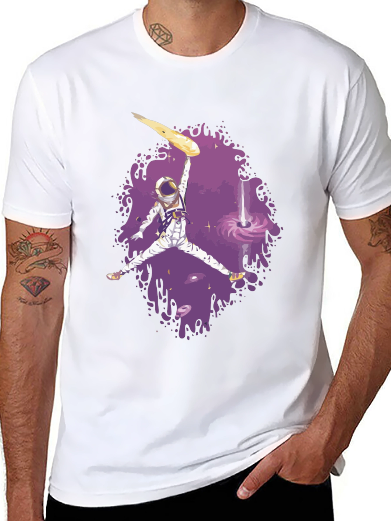 Astronaut Space Dunk T-Shirt