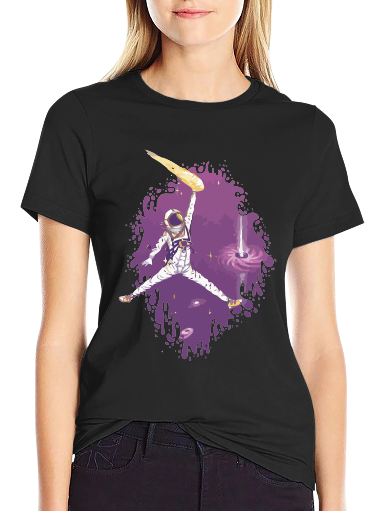 Astronaut Space Dunk T-Shirt
