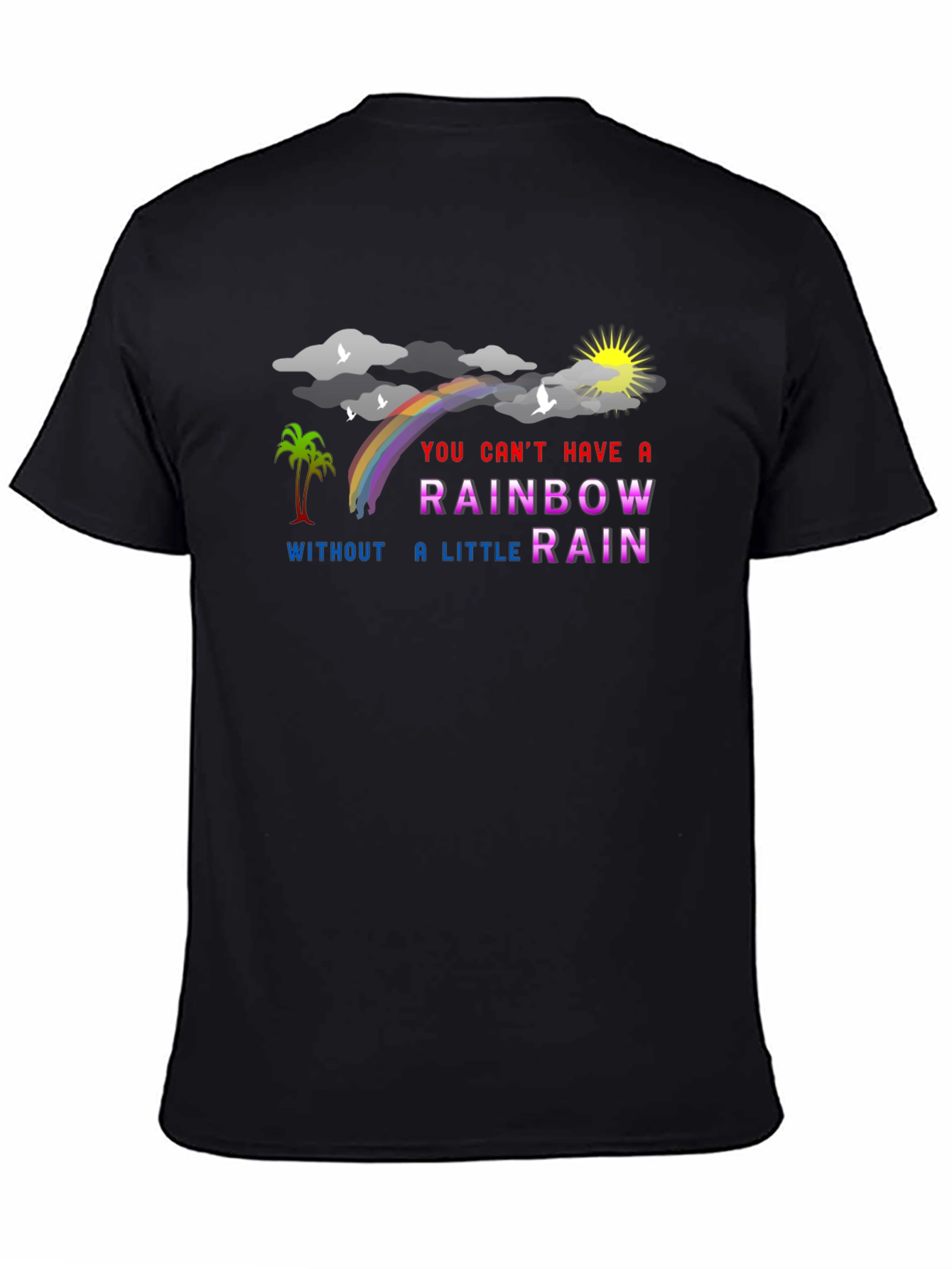 Rainbow After Rain Graphic Tee