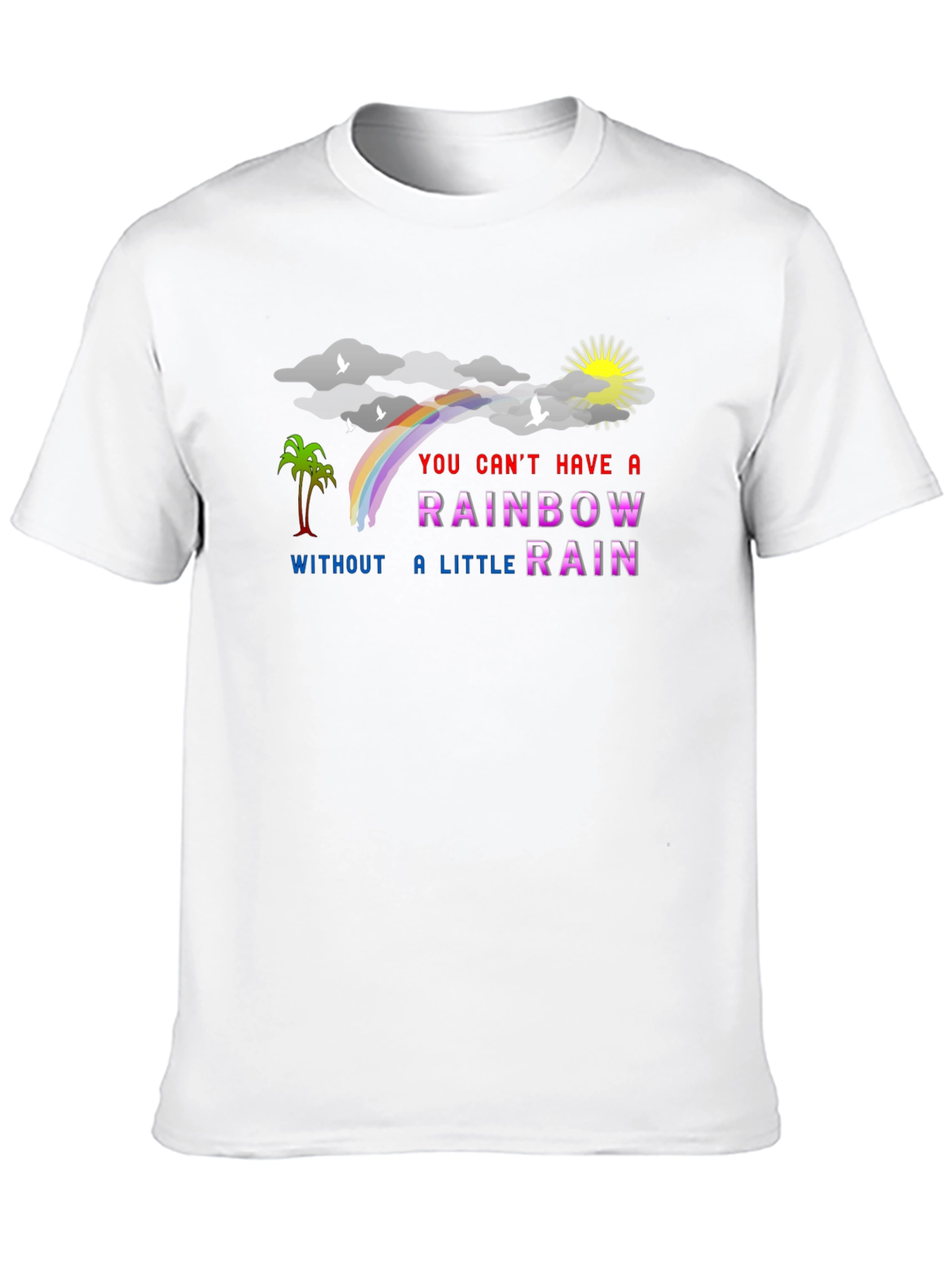 Rainbow After Rain Graphic Tee