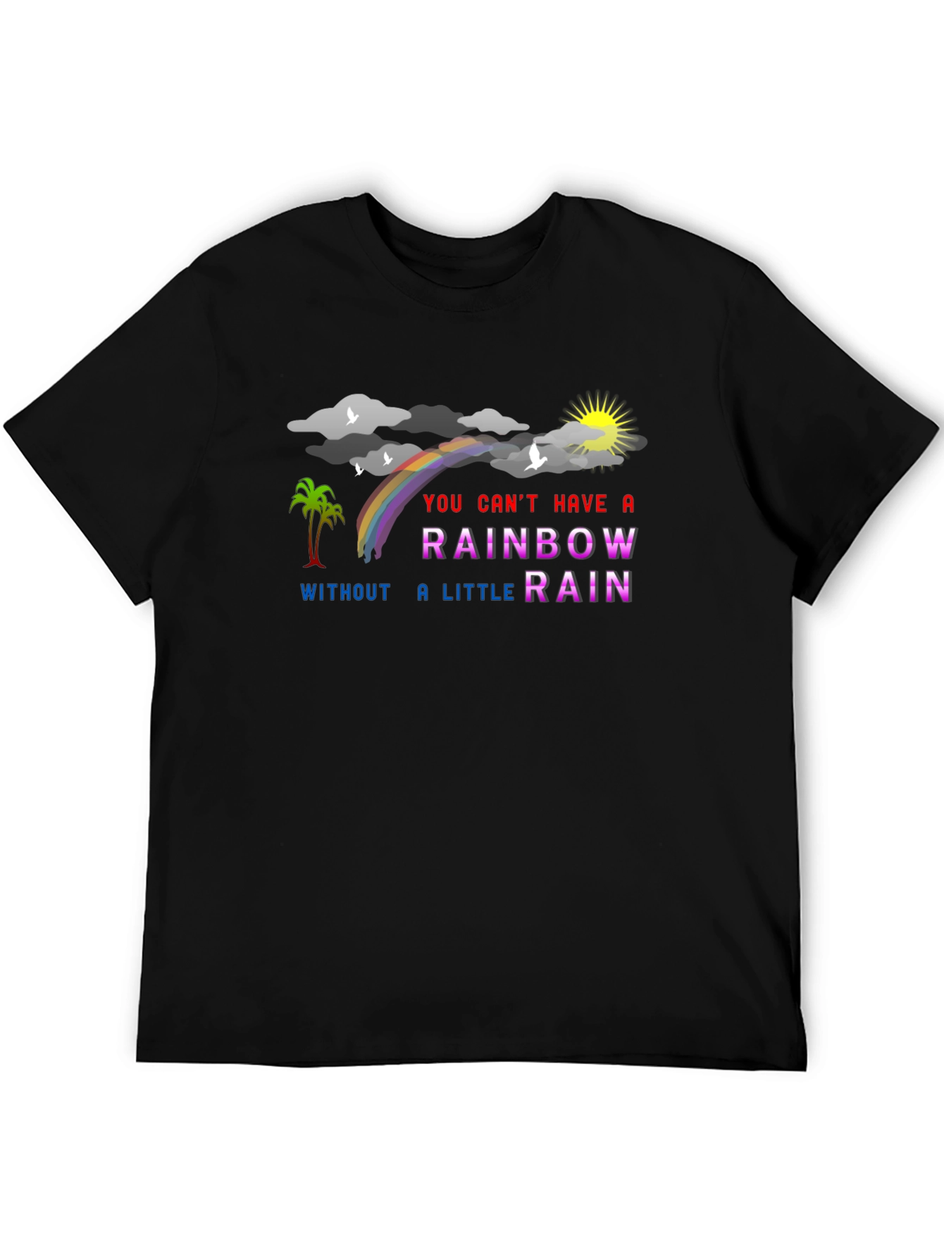 Rainbow After Rain Graphic Tee