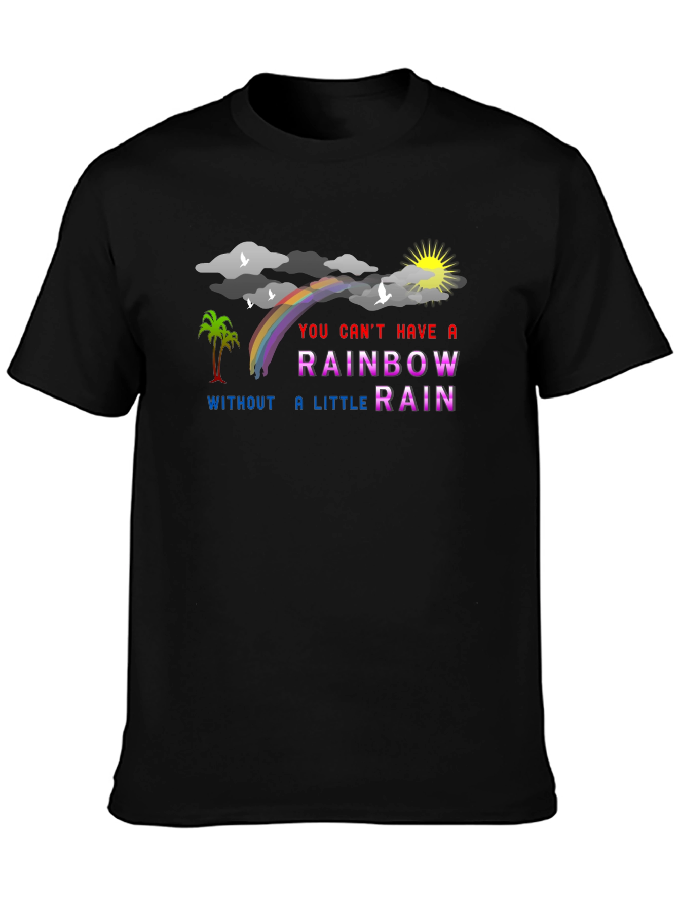 Rainbow After Rain Graphic Tee