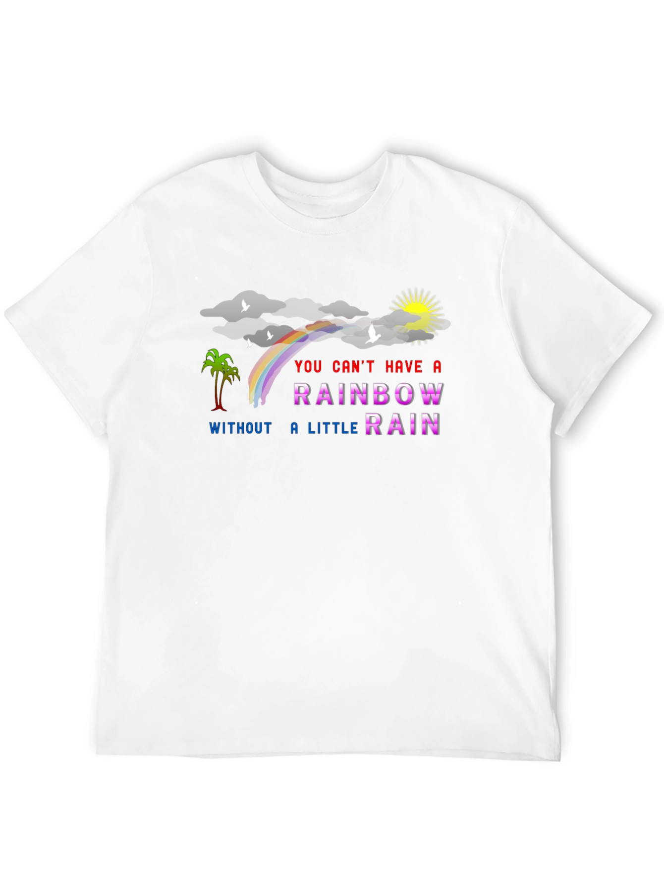 Rainbow After Rain Graphic Tee