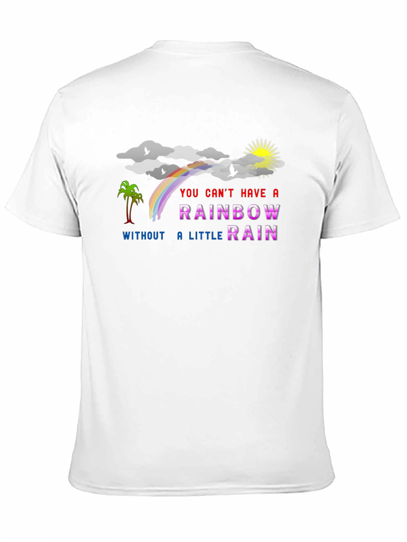 Rainbow After Rain Graphic Tee