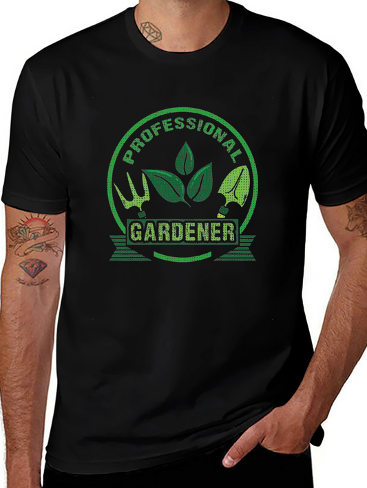 Professional Gardener Graphic T-Shirt - Green