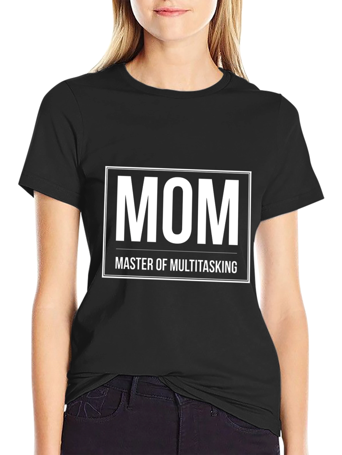 Mom Master of Multitasking T-Shirt - Black