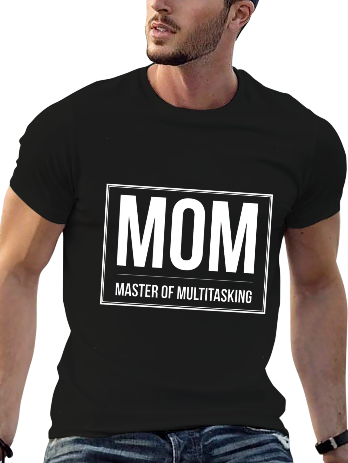 Mom Master of Multitasking T-Shirt - Black