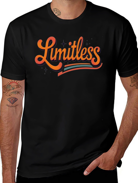 Limitless Graphic Print T-Shirt - Stylish Everyday Wear