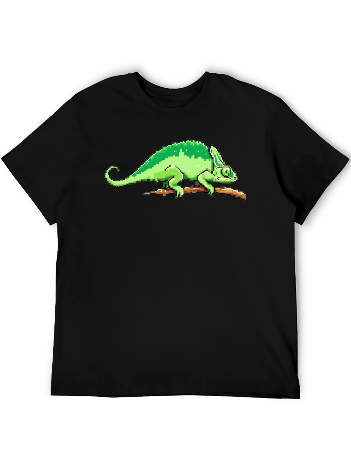 Pixel Chameleon T-Shirt - Cool Graphic Tee