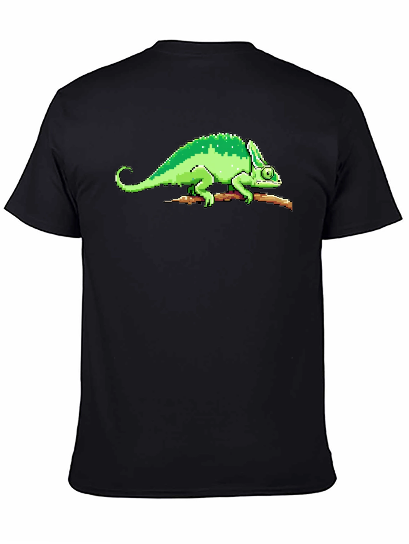 Pixel Chameleon T-Shirt - Cool Graphic Tee