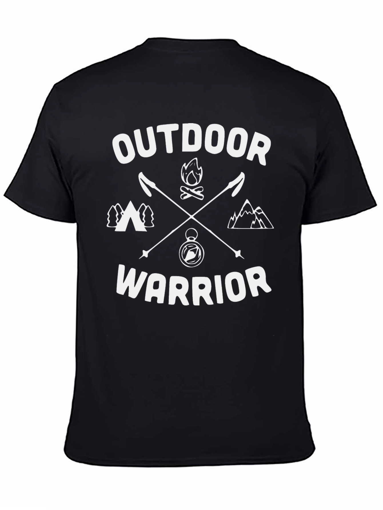 Outdoor Warrior Graphic Tee - Adventure Awaits!
