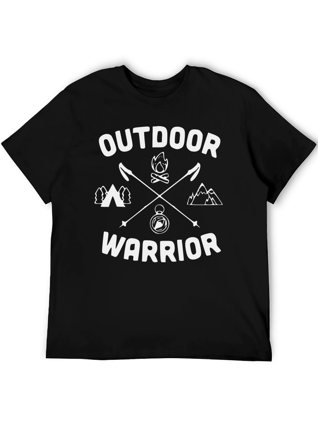 Outdoor Warrior Graphic Tee - Adventure Awaits!