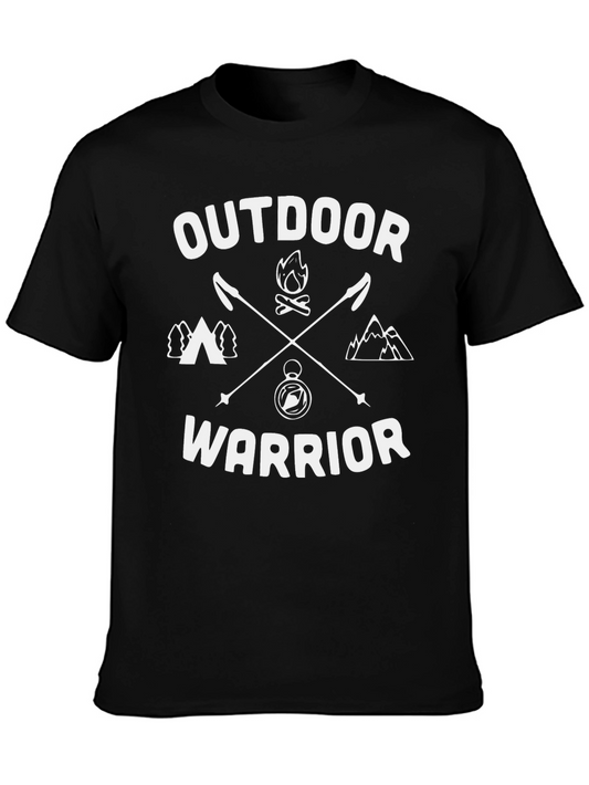 Outdoor Warrior Graphic Tee - Adventure Awaits!