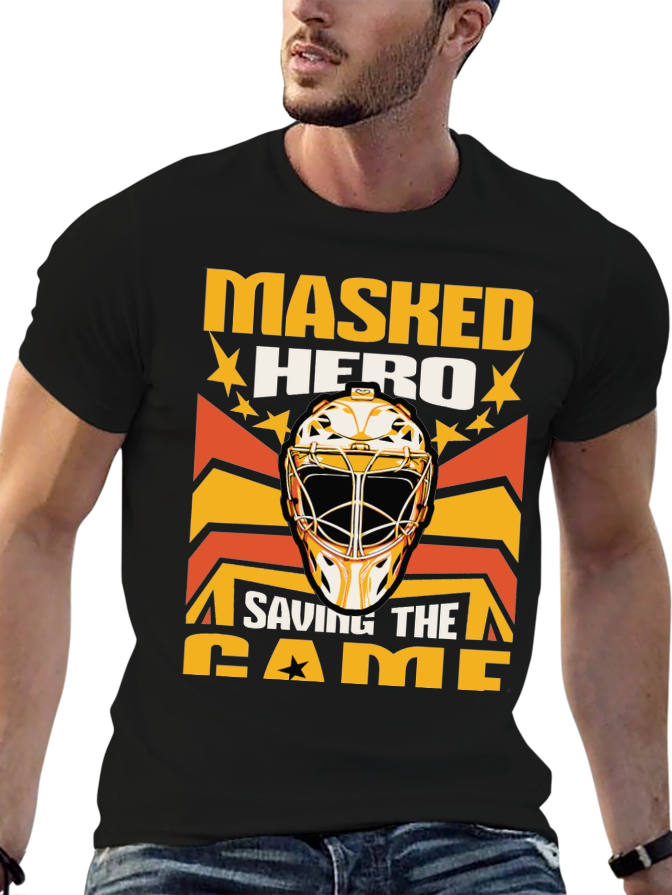 Masked Hero Hockey T-Shirt