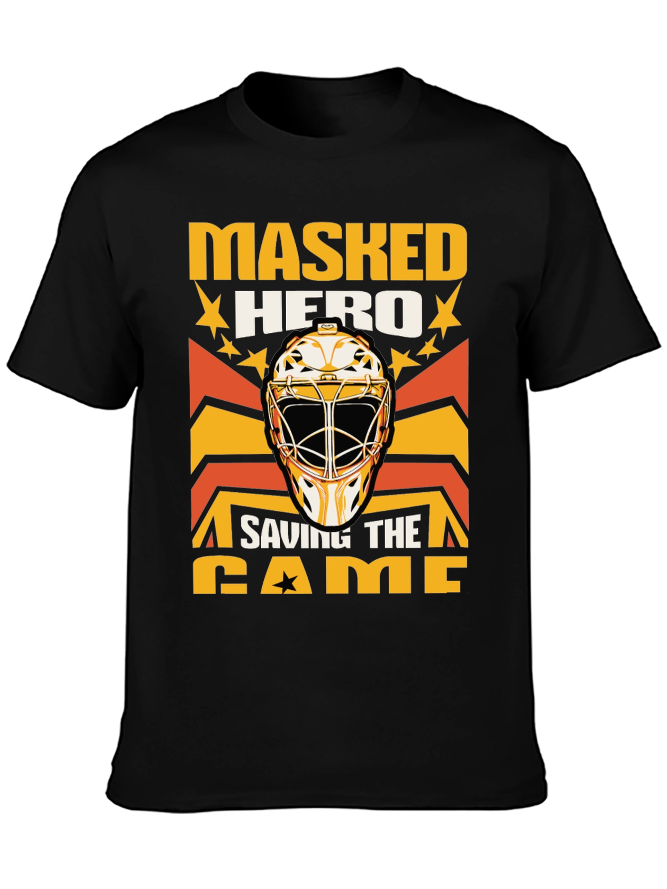 Masked Hero Hockey T-Shirt