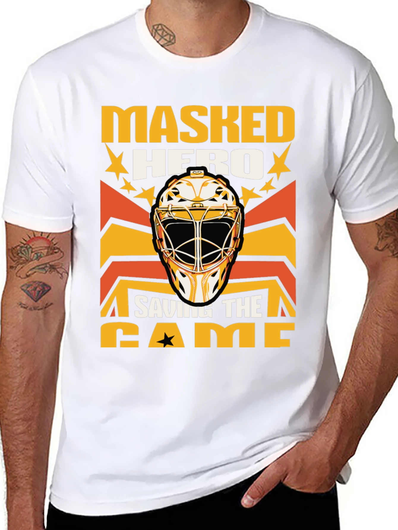 Masked Hero Hockey T-Shirt