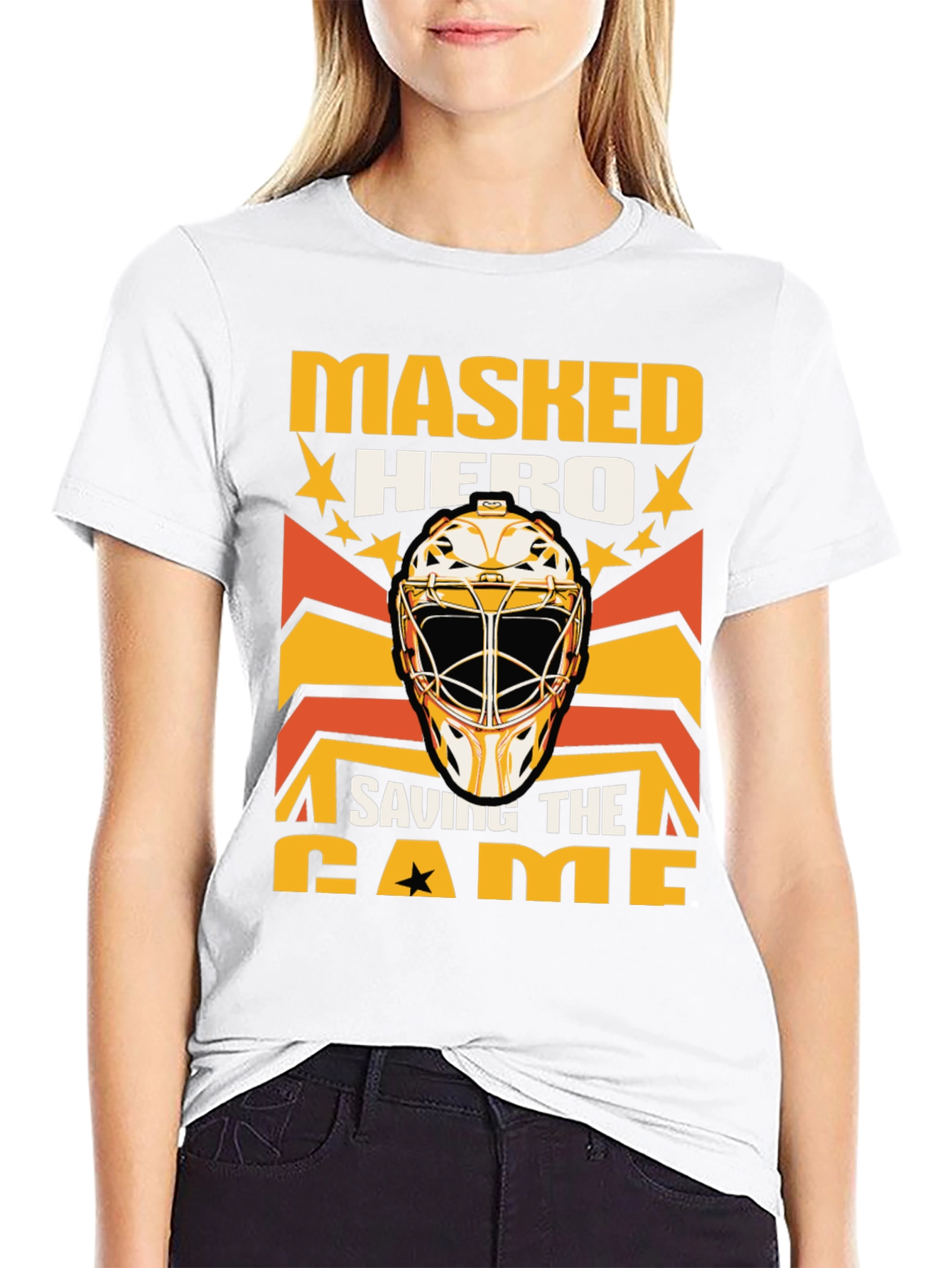 Masked Hero Hockey T-Shirt