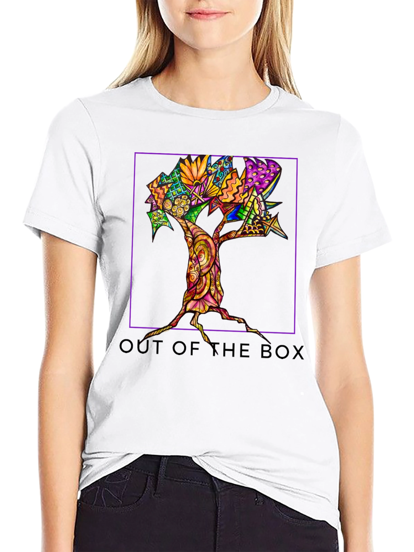 Abstract Tree T-Shirt - Out of the Box Style