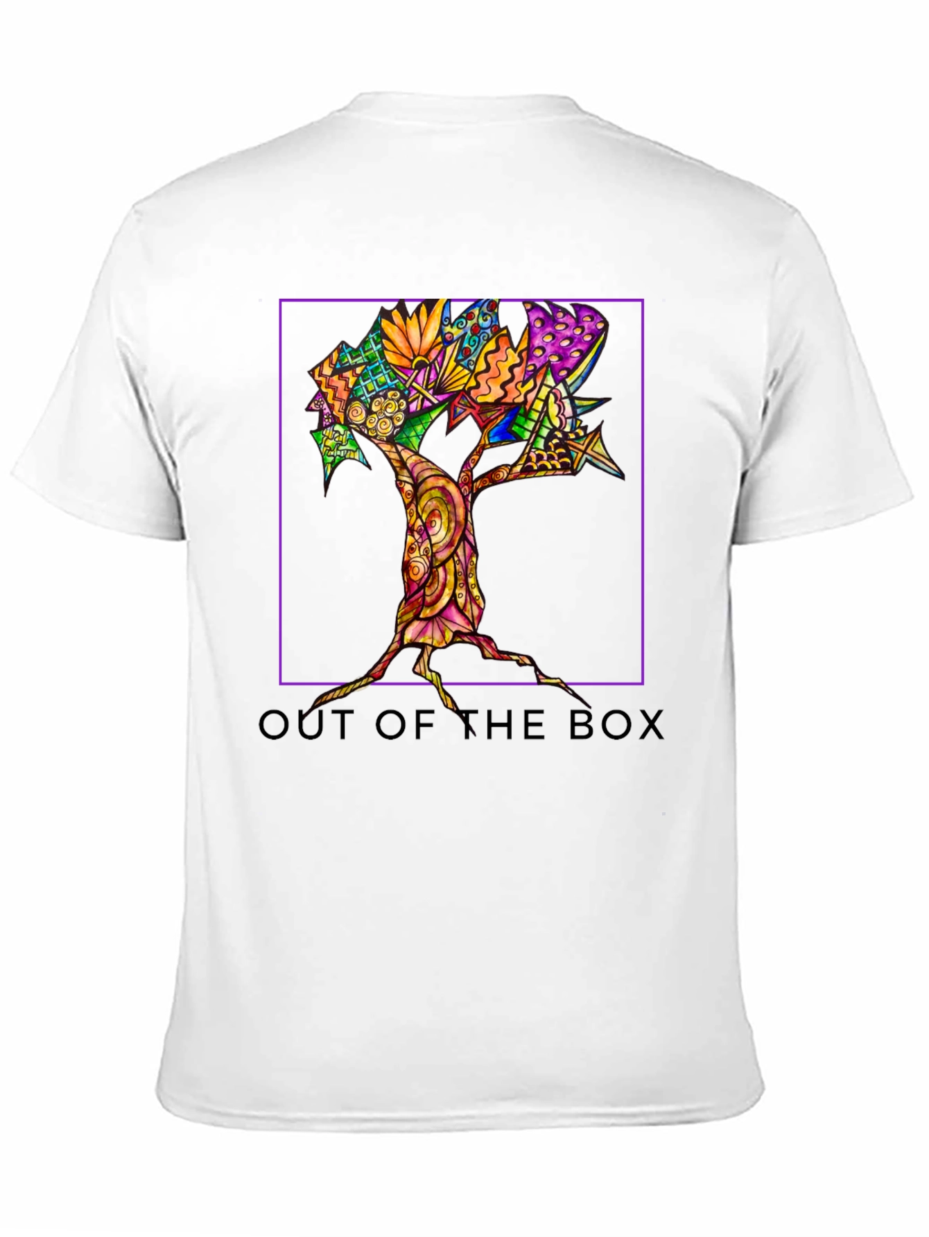 Abstract Tree T-Shirt - Out of the Box Style
