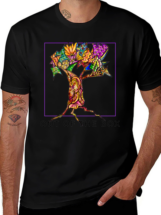 Abstract Tree T-Shirt - Out of the Box Style