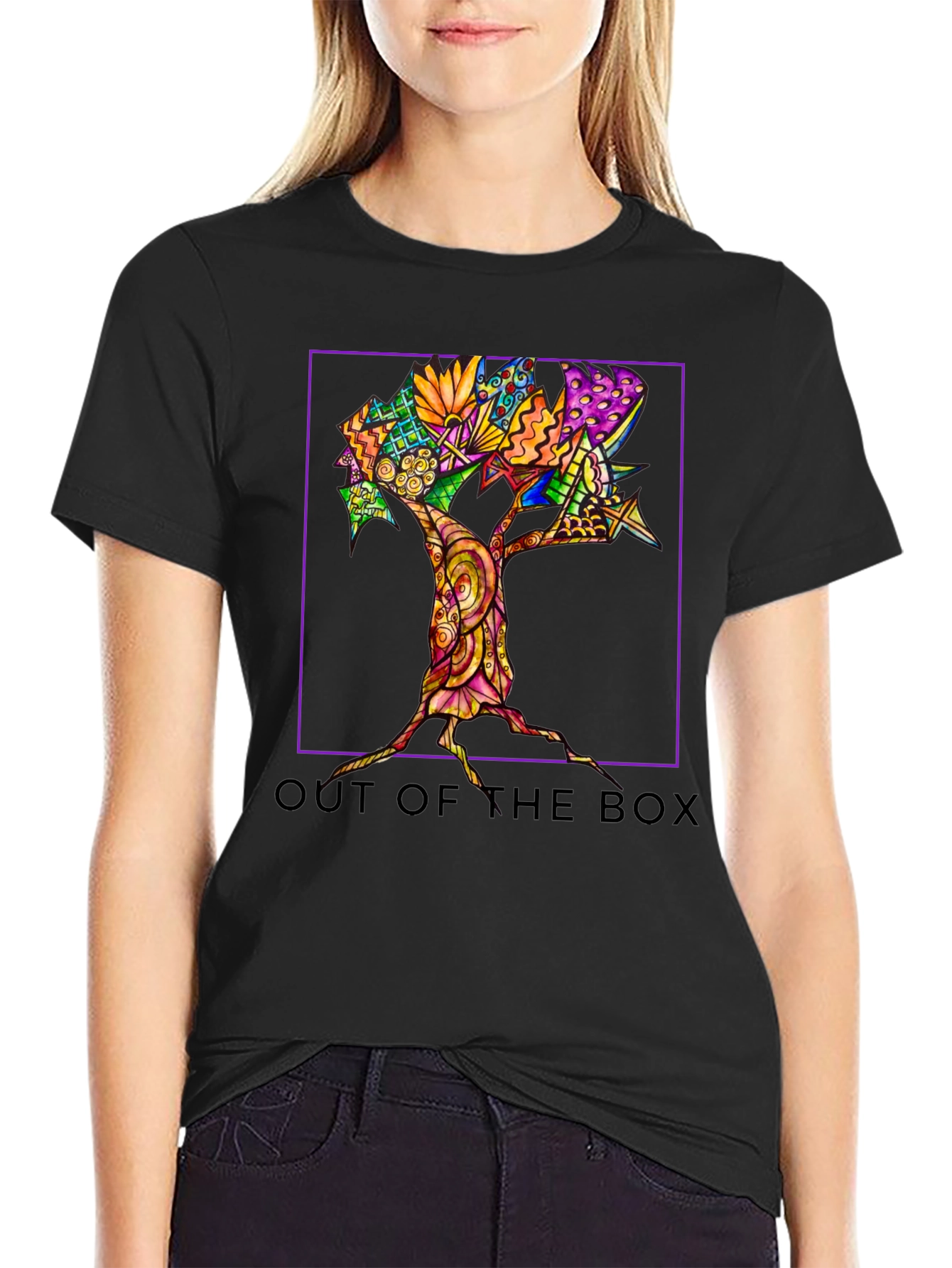 Abstract Tree T-Shirt - Out of the Box Style