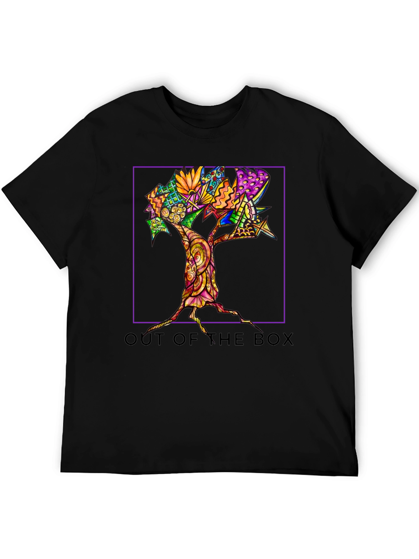 Abstract Tree T-Shirt - Out of the Box Style