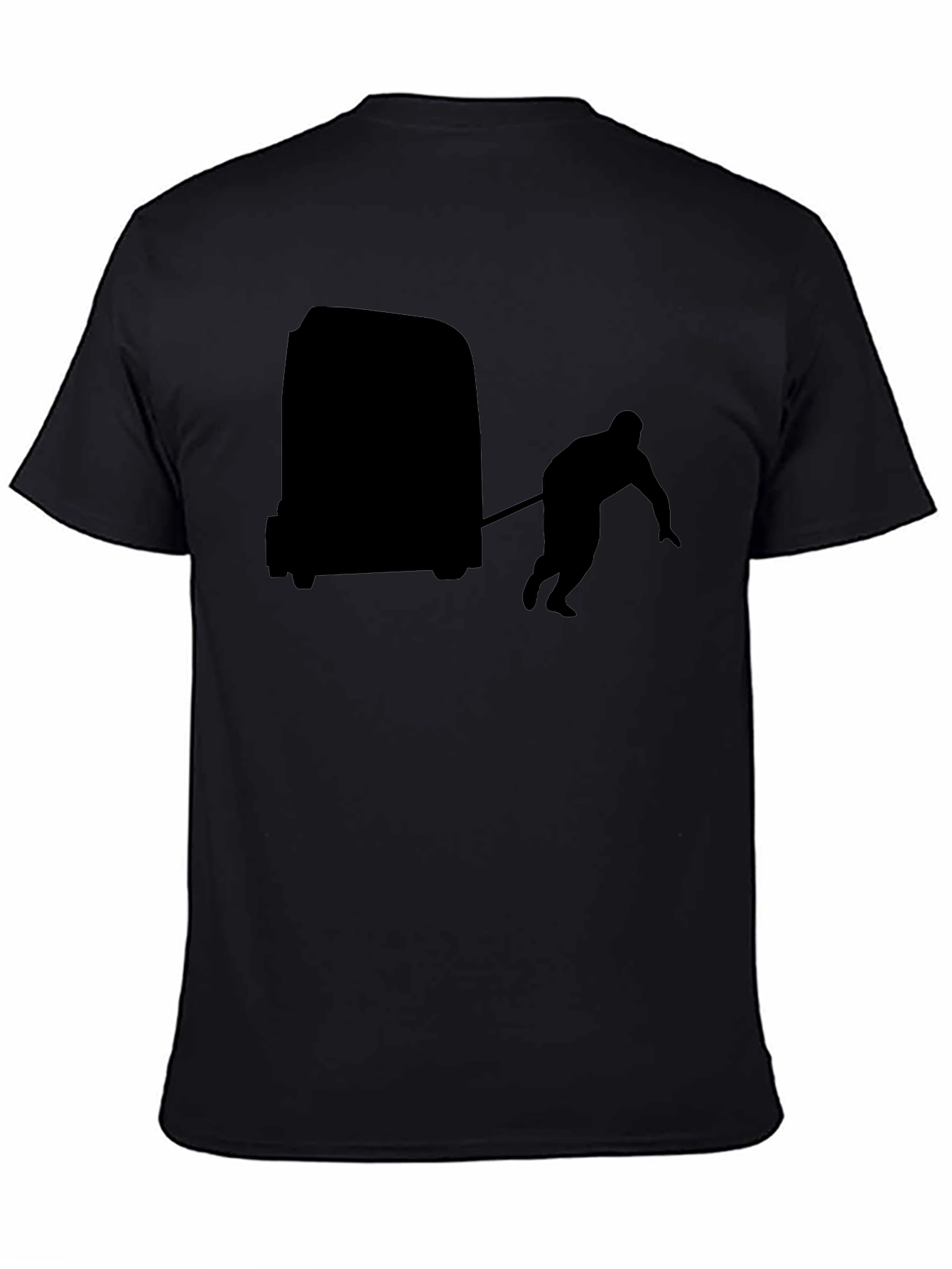 Truck Pulling T-Shirt - Black Cotton Tee