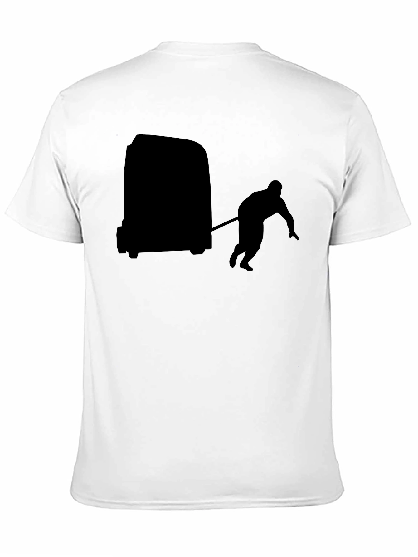 Truck Pulling T-Shirt - Black Cotton Tee