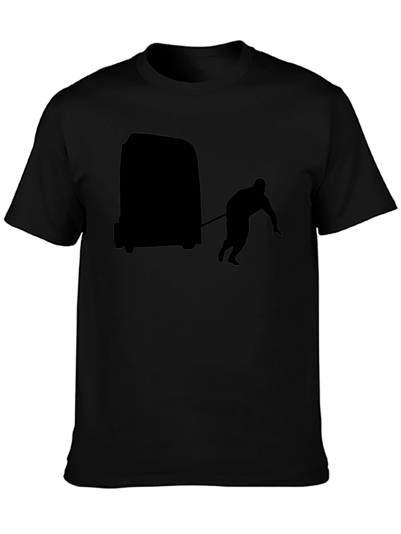 Truck Pulling T-Shirt - Black Cotton Tee