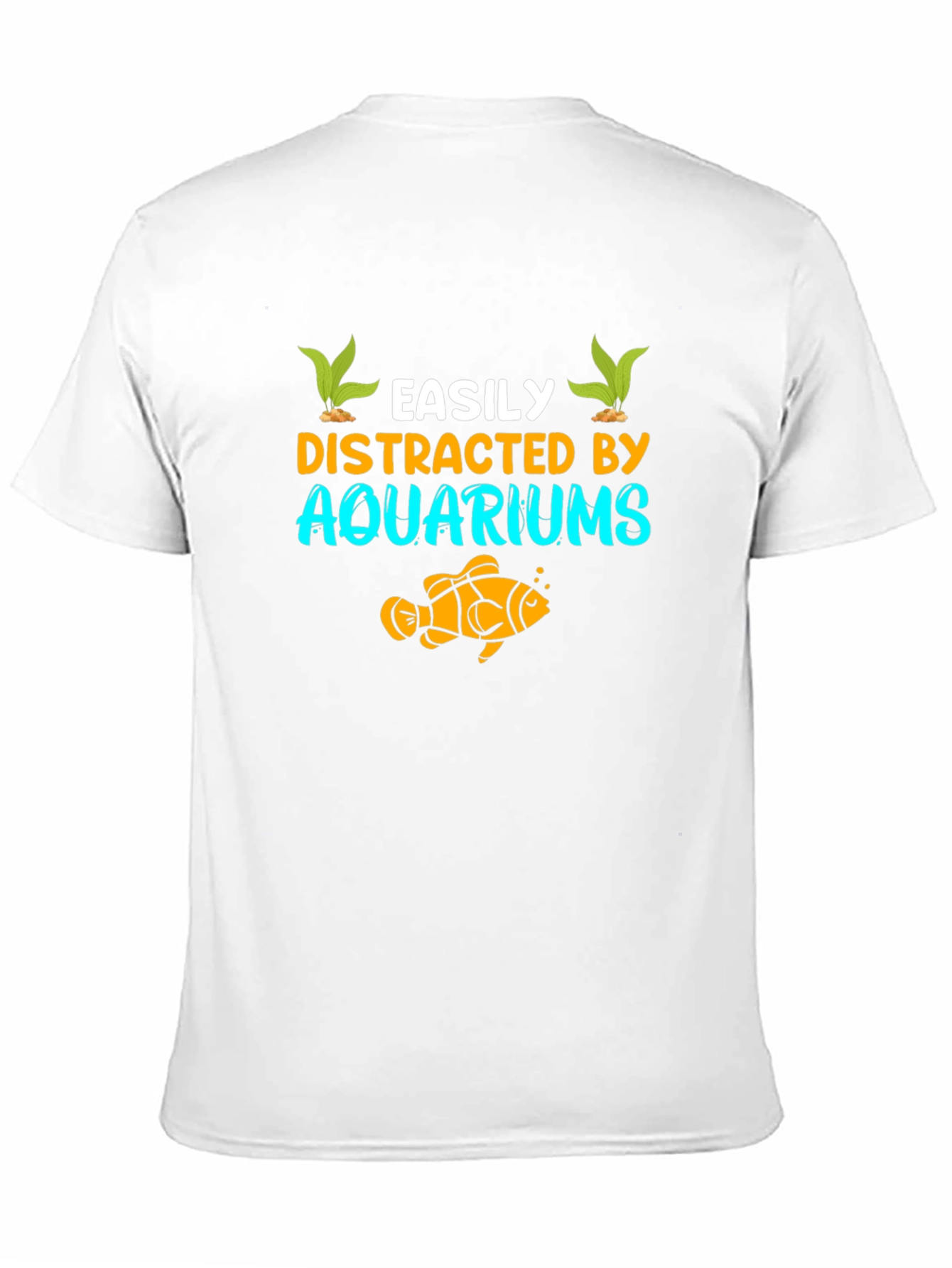 Easily Distracted by Aquariums Graphic T-Shirt