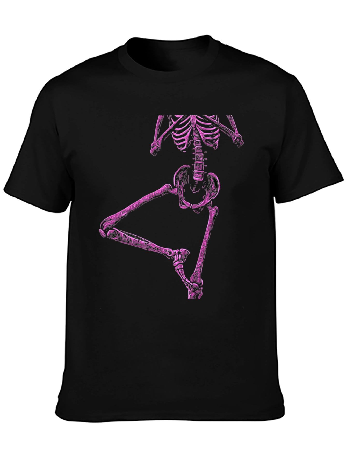 Skeleton Dance T-Shirt - Mens Black Tee