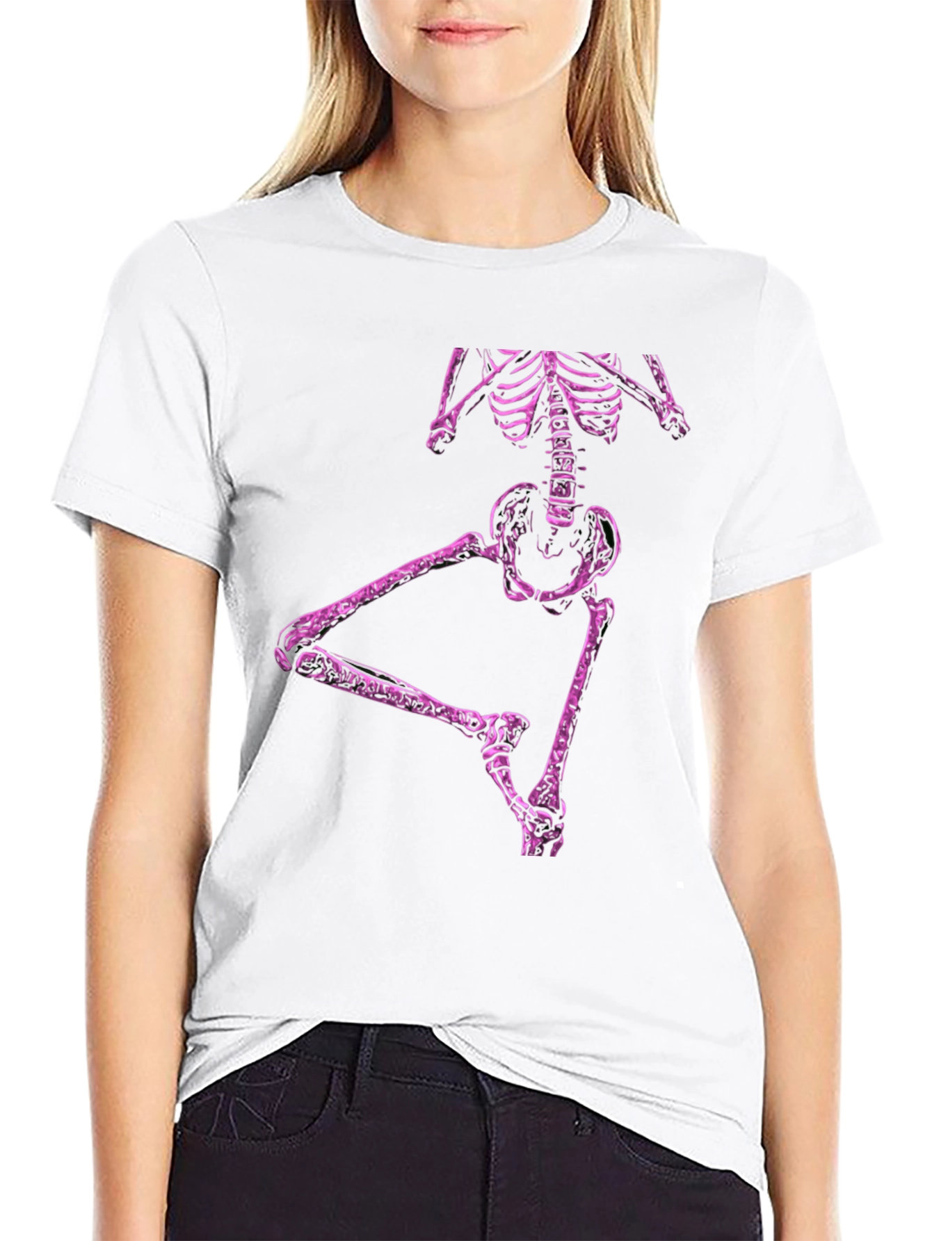 Skeleton Dance T-Shirt - Mens Black Tee