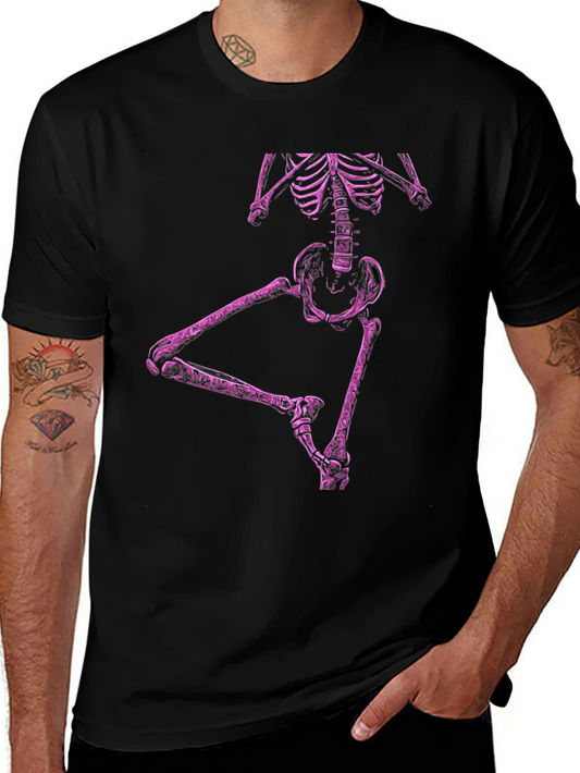 Skeleton Dance T-Shirt - Mens Black Tee