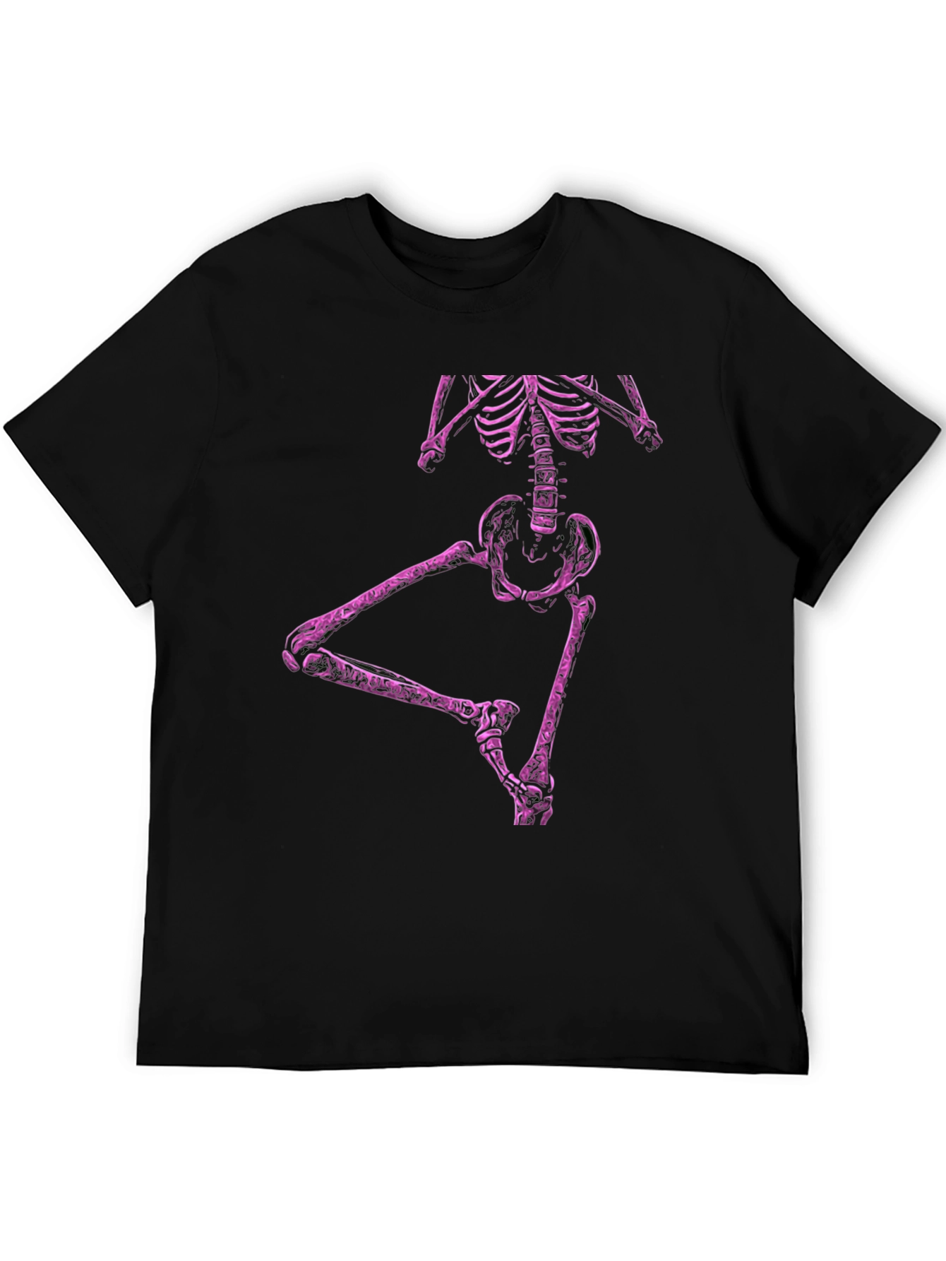 Skeleton Dance T-Shirt - Mens Black Tee