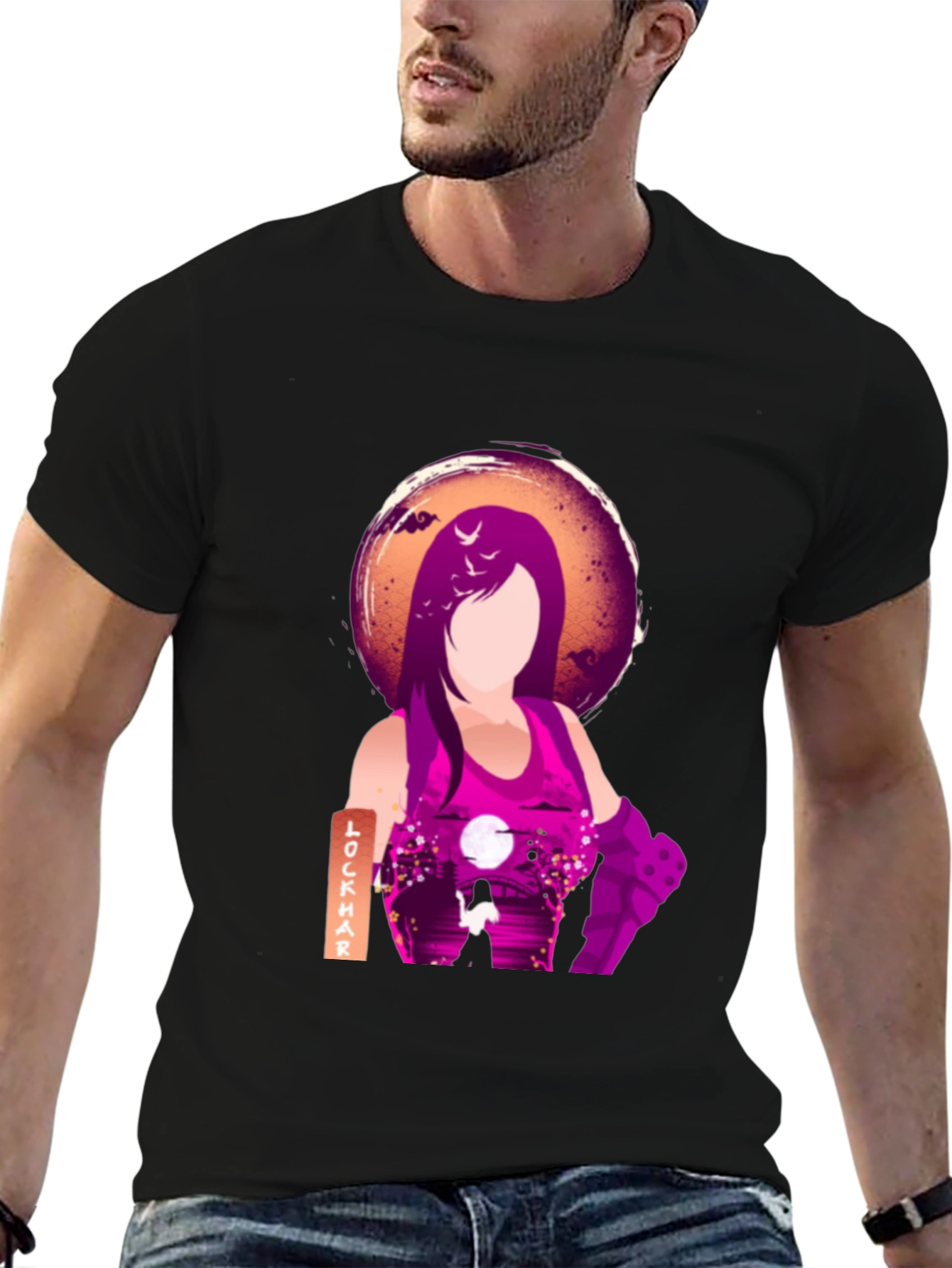 Lockhar Graphic Tee - Stylish Fan Apparel