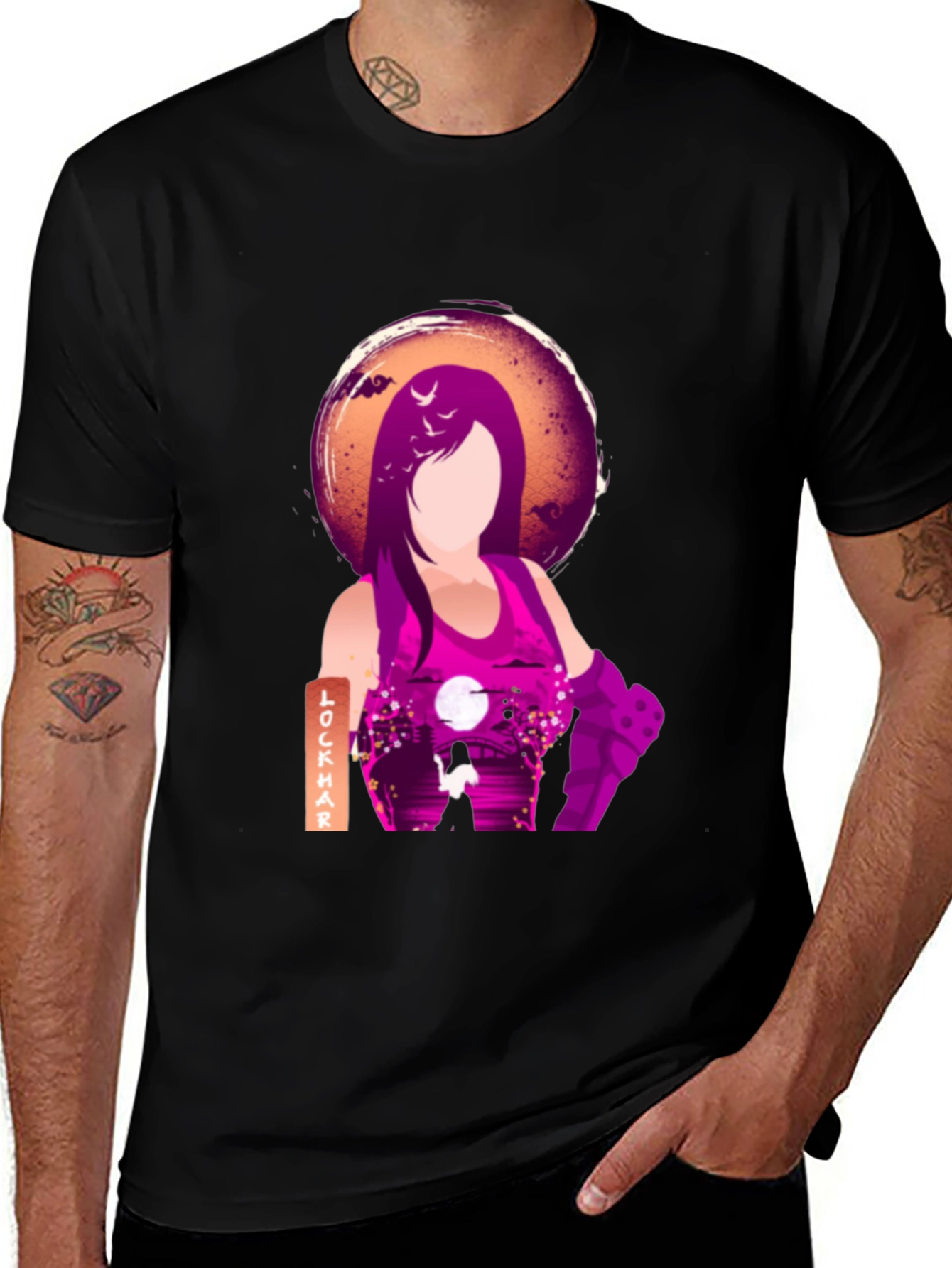 Lockhar Graphic Tee - Stylish Fan Apparel