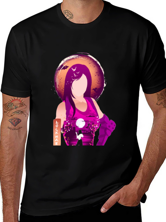 Lockhar Graphic Tee - Stylish Fan Apparel