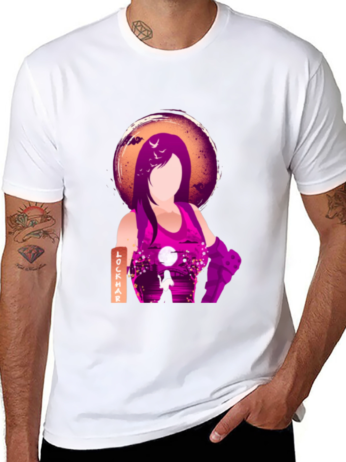 Lockhar Graphic Tee - Stylish Fan Apparel
