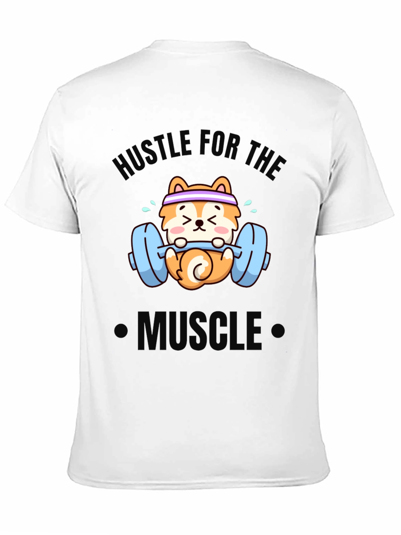 Hustle for the Muscle Dog T-Shirt