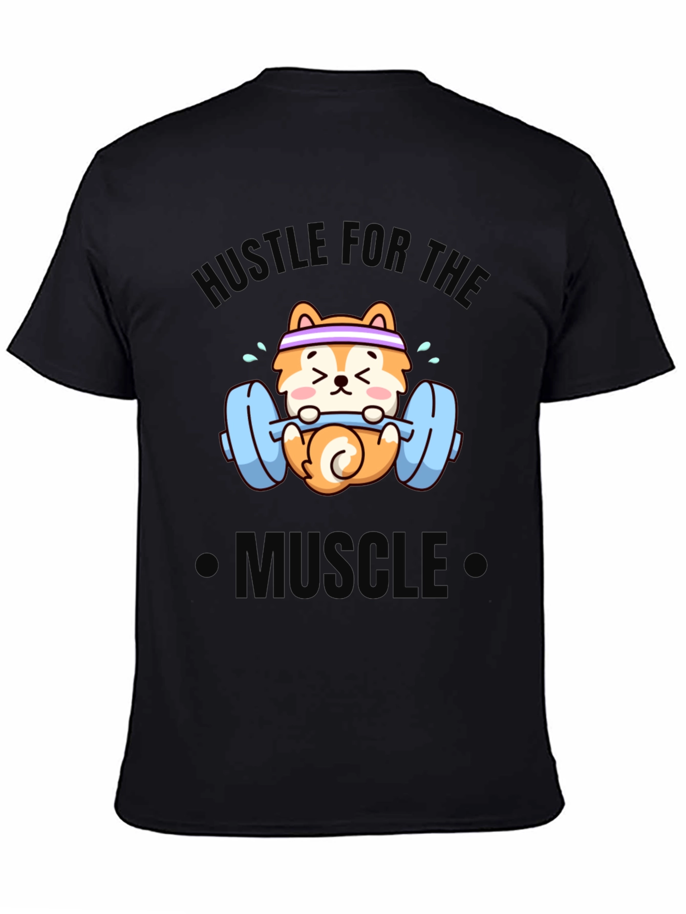 Hustle for the Muscle Dog T-Shirt