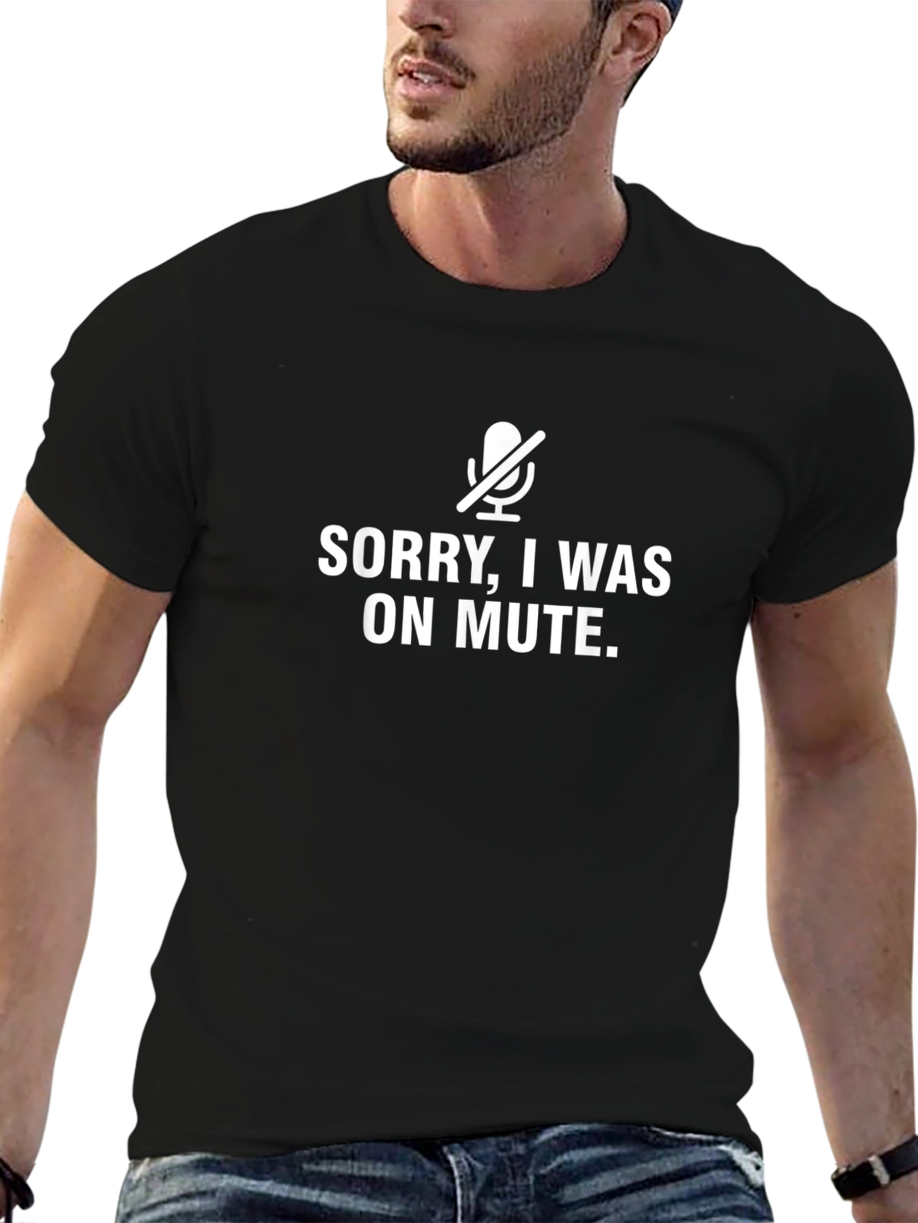 Sorry I Was On Mute Graphic Tee