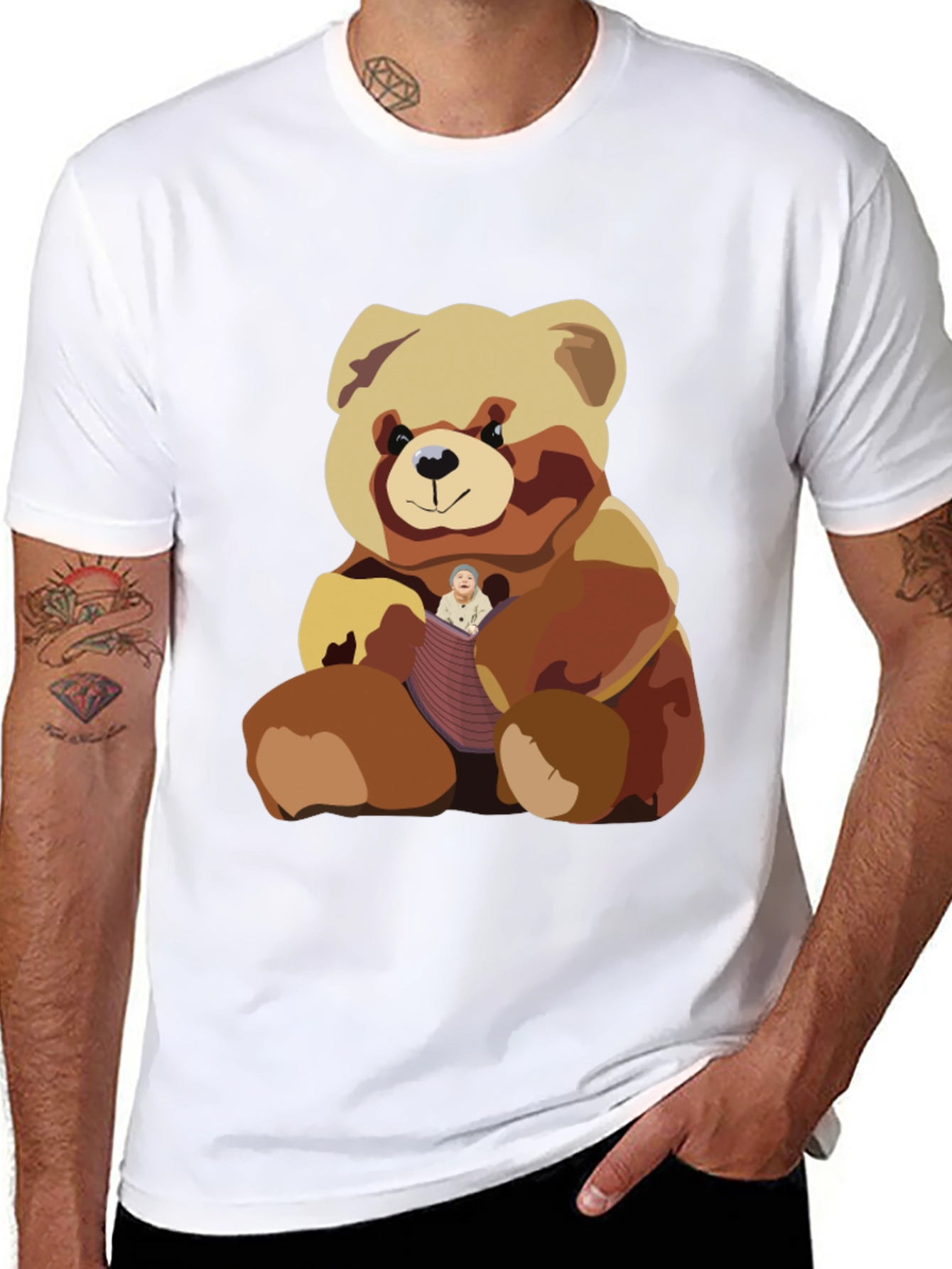 Novelty Bear T-Shirt