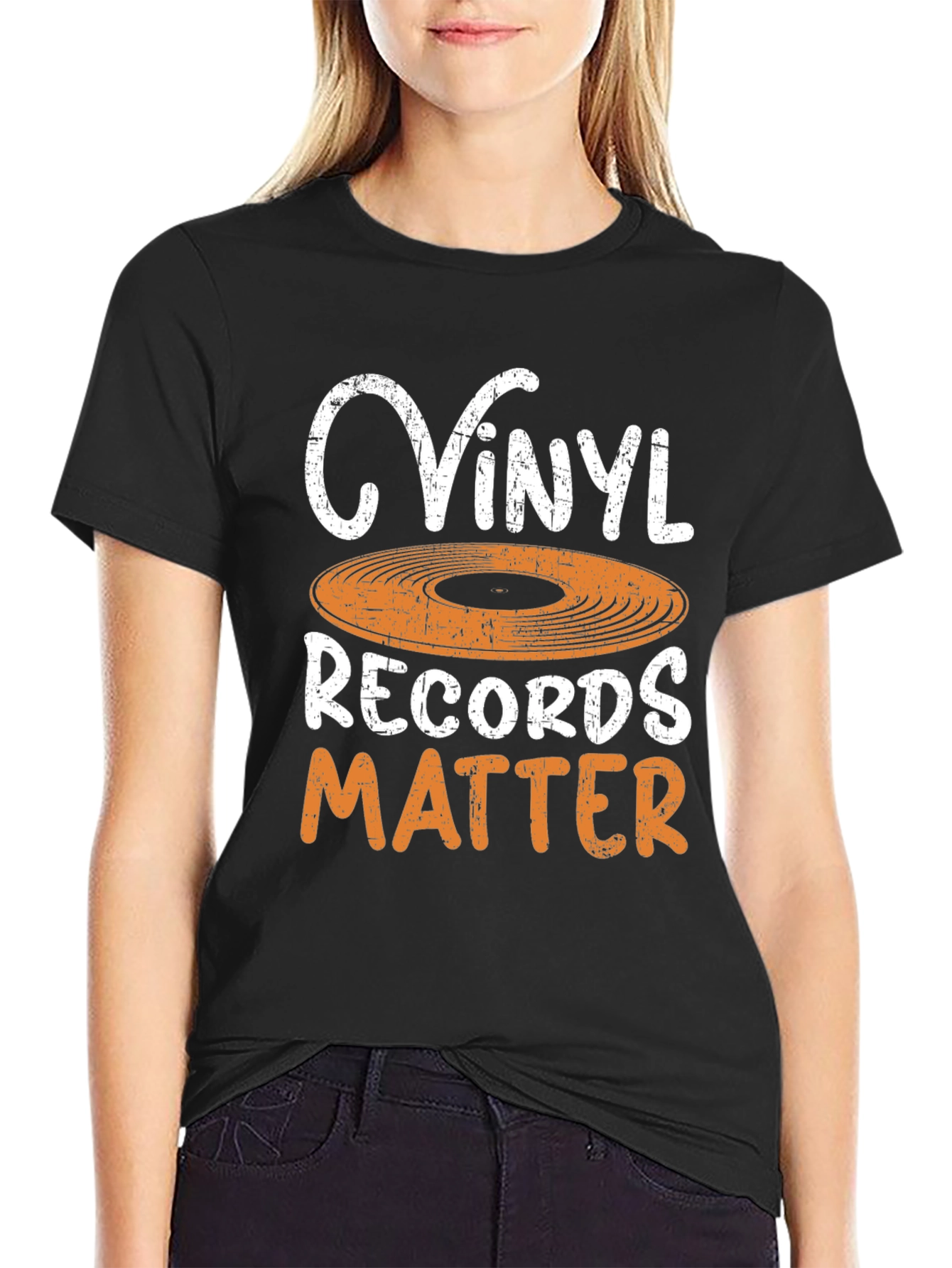 Vinyl Records Matter Graphic T-Shirt