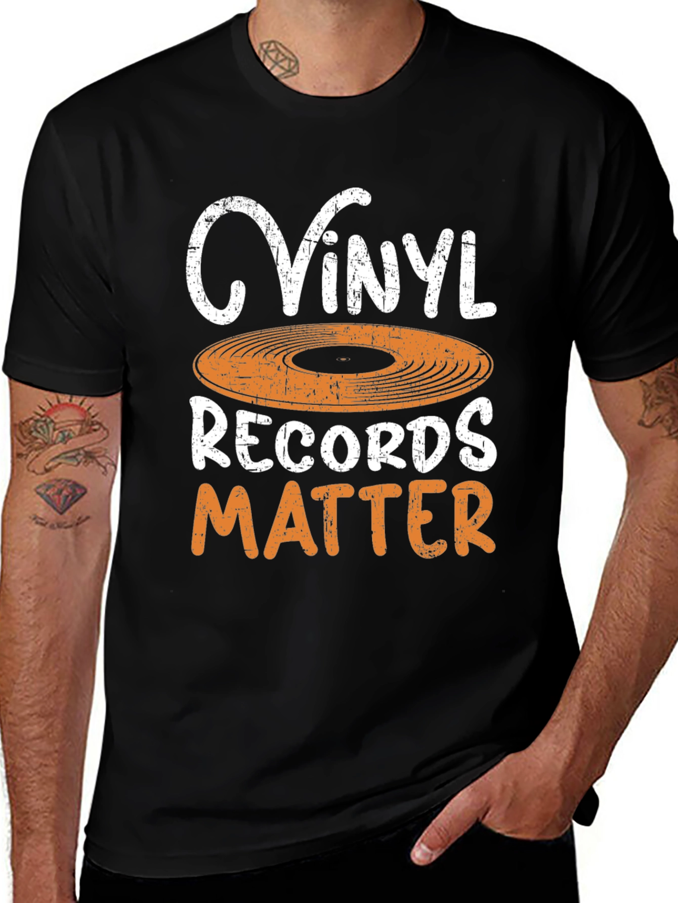 Vinyl Records Matter Graphic T-Shirt