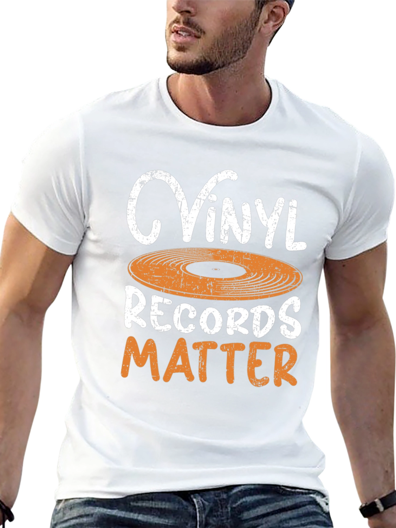 Vinyl Records Matter Graphic T-Shirt